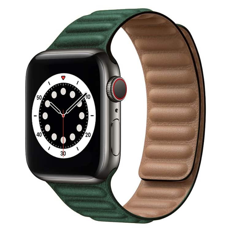 Leather Magnetic Link Apple Watch Bands
